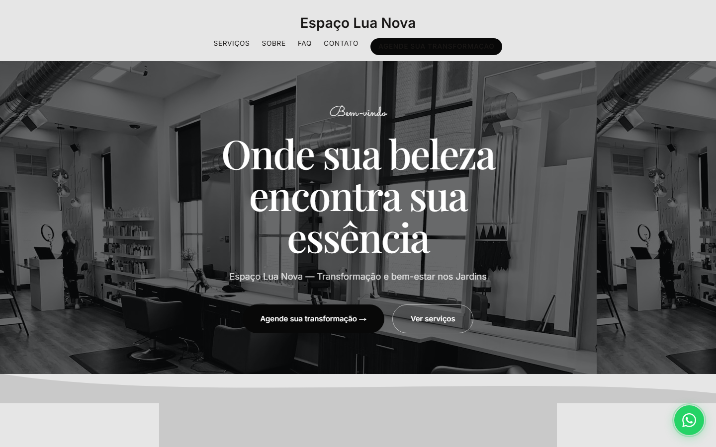 Site gerado para Espaço Lua Nova